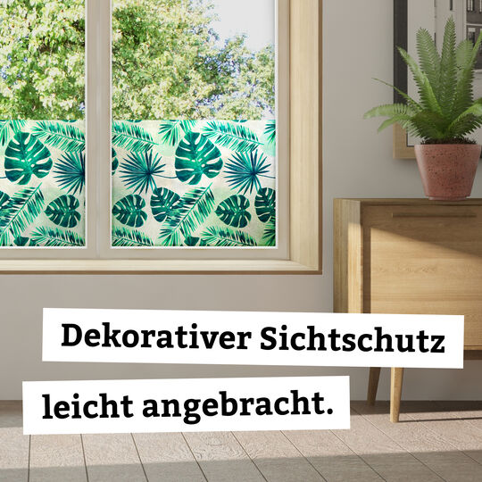Fensterfolie static Eco Line Tropicano image number null